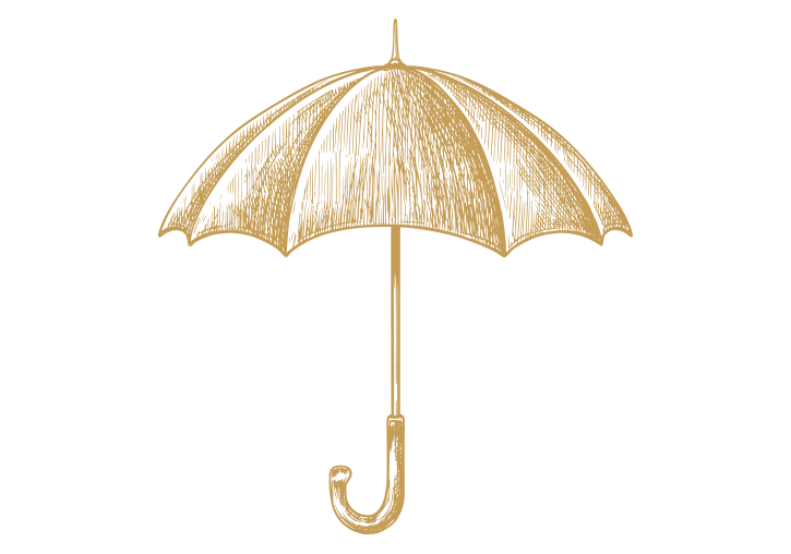 Paraplu, symbool voor verzekeringsgeneeskunde